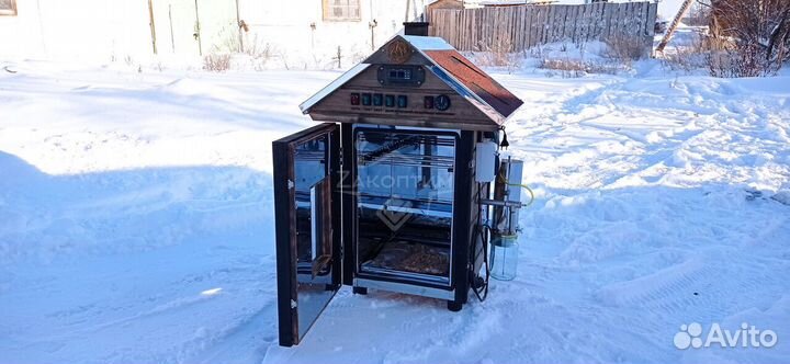 Домашняя коптильня горячего копчения