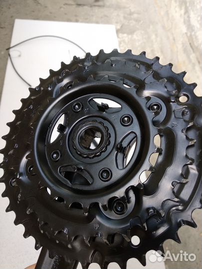 Шатуны, педали, передний переключатель