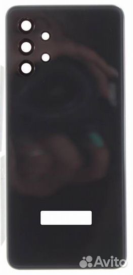 Задняя крышка для Samsung A325F (A32) Черная (со с