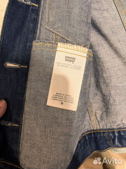 Джинсовая куртка женская levis