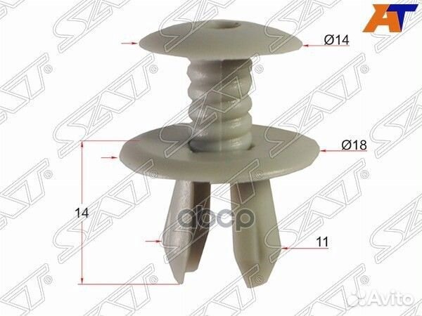 Клипса VAG (1 шт.) ST-M11253 Sat