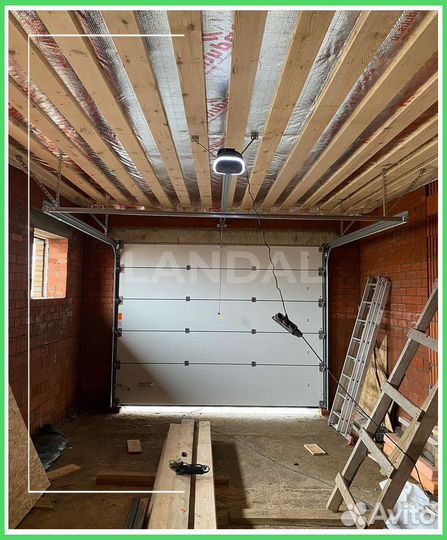 Секционные гаражные ворота