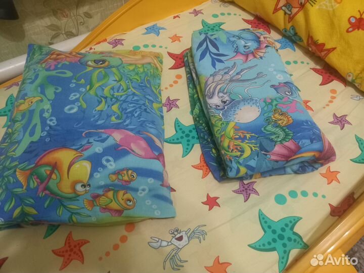 Детское одеяло и подушка
