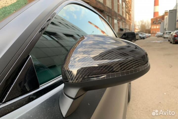 Карбоновые накладки зеркал Audi A3 A4 A5 S5 B9