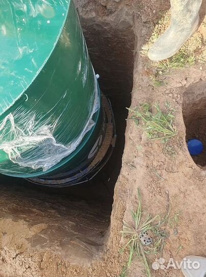 Септик без откачки. Под ключ