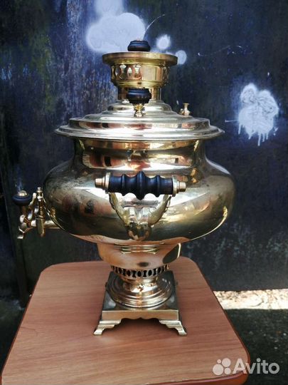 Самовар 3 литра Репа гладкая