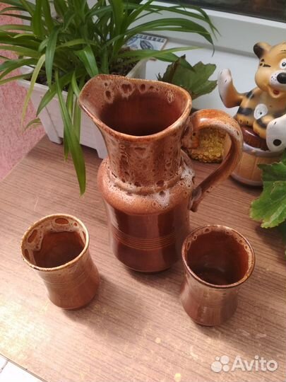 Кувшин и 2 стакана