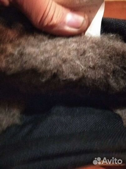 Сапоги утепленные юфтивые