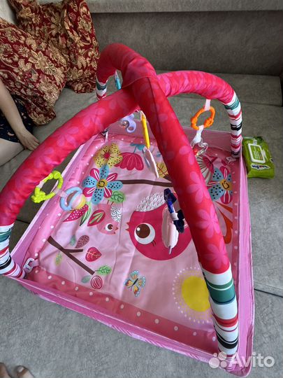 Развивающий коврик, шезлонг для сна