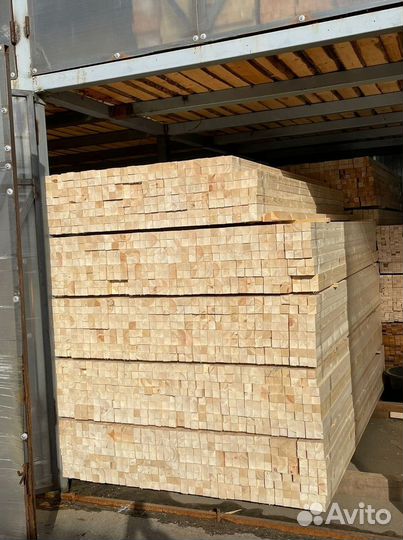 Брус обрезной 100х100х6000мм с доставкой