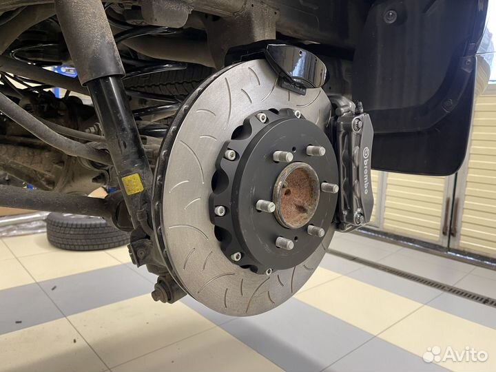 Комплект тормозов brembo для Toyota LC300