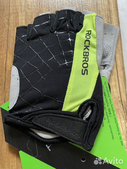 Перчатки rockbros велосипедные из микрофибры