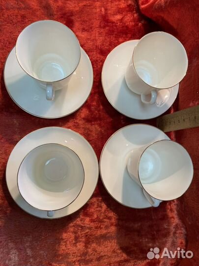 Кофейные пары, костяной фарфор лфз