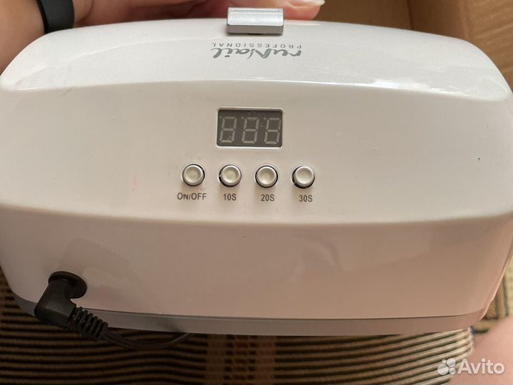 Led лампа для ногтей runail 18вт