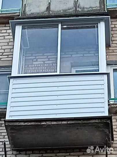 Остекление балконов и лоджий в рассрочку