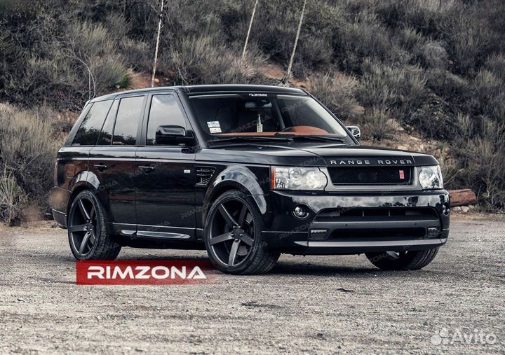 Кованые диски R23 на Range Rover Sport