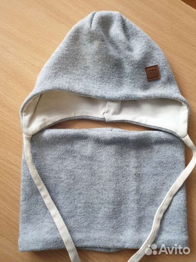 Комплект шапка и снуд детский