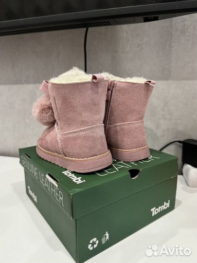 Угги томби детские розовые