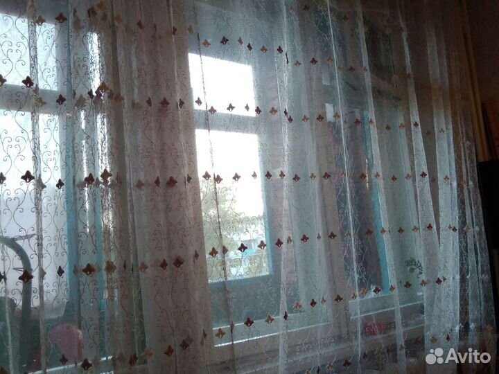 Тюль с блёстками (2.7*4.50)