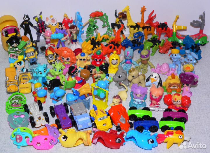 Игрушки киндер и другие мелкие