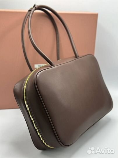 Сумка женская miu miu натуральная кожа