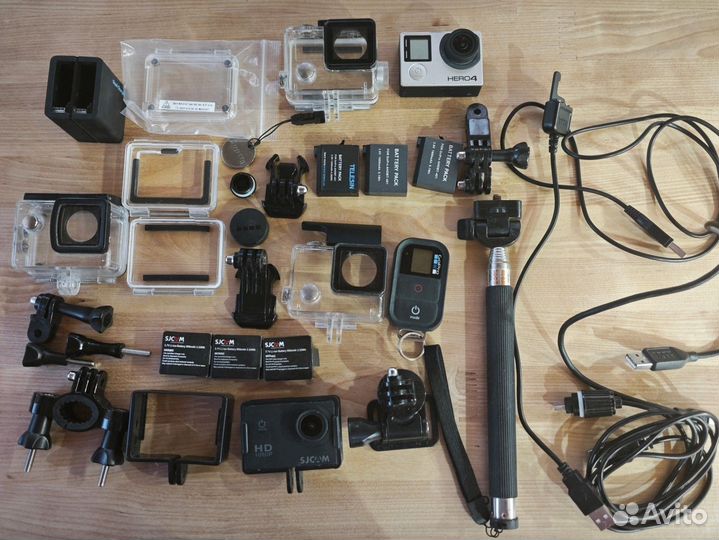 Экшн камера GoPro Hero 4 silver