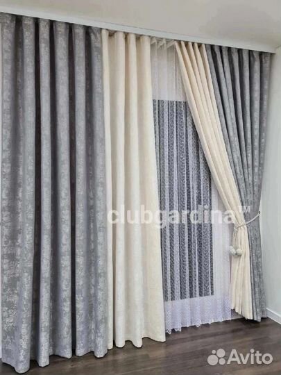 Шторы готовые новые