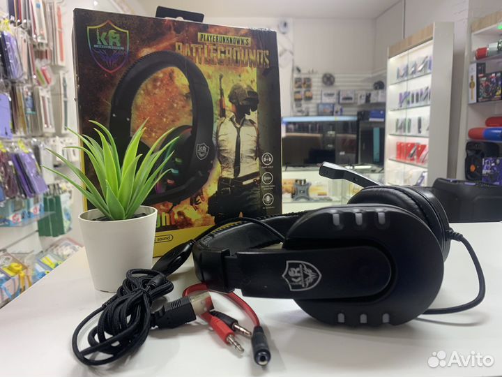 Игровые наушники GM102 (новые, гарантия)