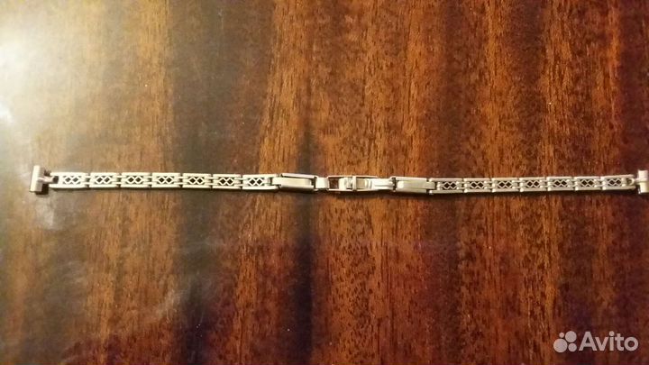 Браслет для часов, серебро 875 СССР