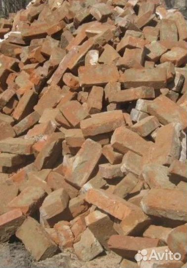 Кирпич красный б/у