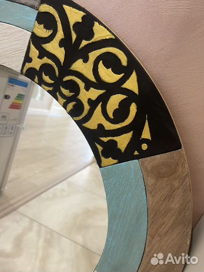 Зеркало настенное круглое