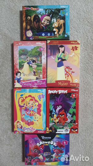 Пазлы 35, пазлы 60, пазлы 104, пазлы 160, и д.р
