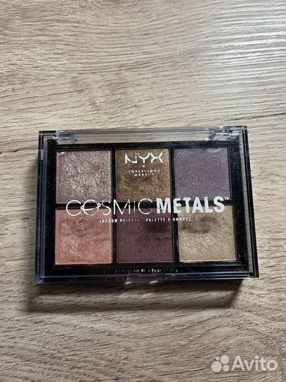 Палетка теней nyx cosmic metals