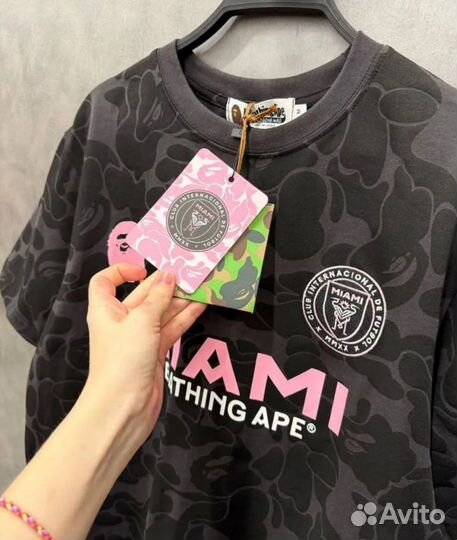 Футболка Bape x Inter miami