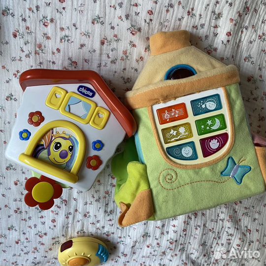 Развивающие игрушки пакетом chicco fisher price