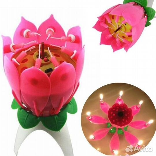 Свеча для торта музыкальная