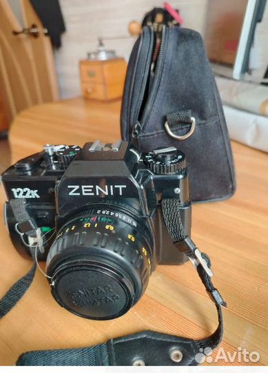 Фотоаппарат zenit 122к в полном комплекте