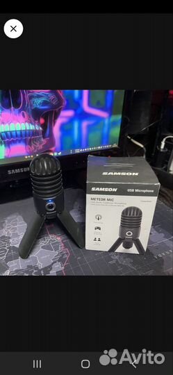 Продаю Студийный микрофон Samson Meteor Mic