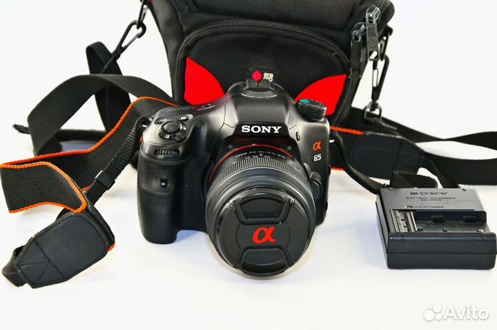 Sony Alpha A65 24.3MP с Kit DT SAM II 18-55