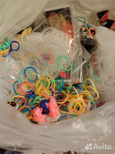 Резинки для плетения пакетом