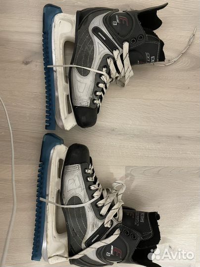 Коньки хоккейные ссм 44 размер