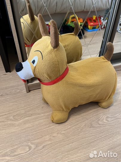 Игрушка попрыгун собака