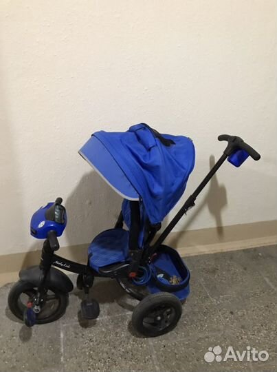 Трехколесный велосипед Moby Kids New Leader