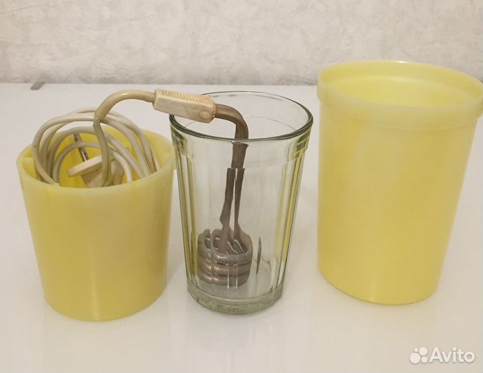 Кипятильник+стакан - дорожный набор из СССР