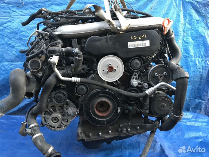 Двигатель cata для Ауди Q7 10-14 3,0TDI