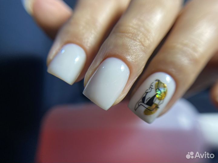 Маникюр наращивание