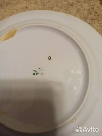 Тарелки винтаж СССР