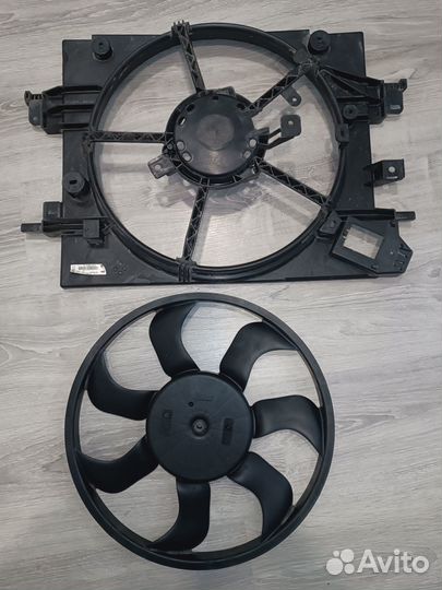 Диффузор+крыльчатка вентилятора LADA Vesta