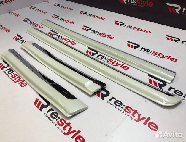 Молдинги дверей Toyota Land Cruiser Prado 150 R359