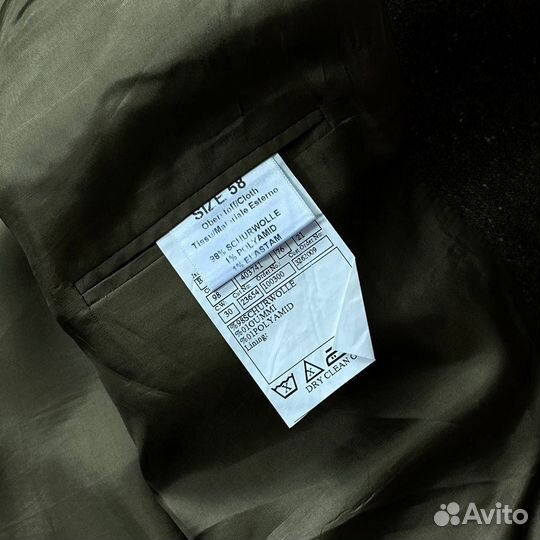 Винтажный шерстяной пиджак Bonacelli vintage